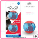 Zeus - ZS Duo Ball - Dwie świecące piłki led - 5 cm