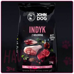 John Dog - Premium - INDYK Z WOŁOWINĄ - 3 KG