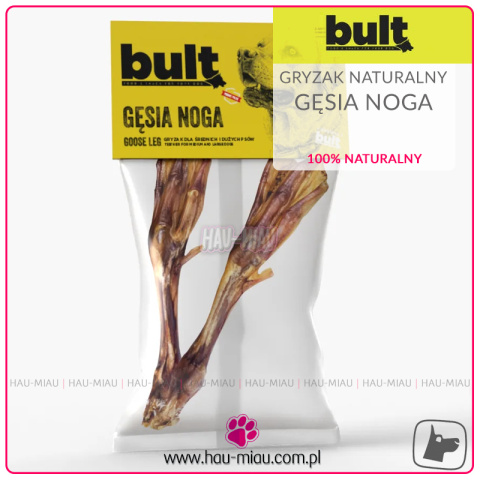 Bult - Gryzak naturalny - Gęsia noga - 2 szt.