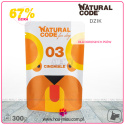 Natural Code - 03 for dog - DZIK - 300g