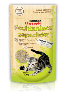 Super Benek - Pochłaniacz zapachów - Zapach trawy - 200g