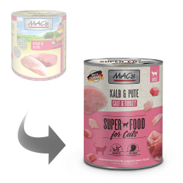 Mac's - Cat Kalb & Pute - CIELĘCINA I INDYK - 800g