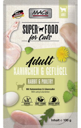 Mac's - Cat Kaninchen & Geflügel - KURCZAK I KRÓLIK - 100g