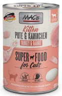 Mac's - Cat Pute & Kaninchen - INDYK i KRÓLIK - 400g - dla Kociąt