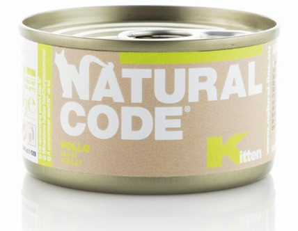 Natural Code - Pollo Kitten - KURCZAK - 85g - dla Kociąt