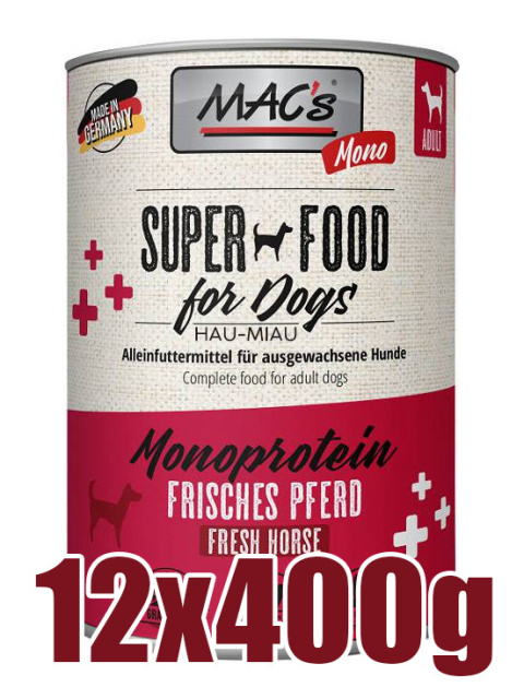 Mac's - Mono sensitive - KONINA - Zestaw 12 x 400g