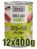 Mac's - Dog Chicken & Lamb - KURCZAK i JAGNIĘCINA - Zestaw 12 x 400g