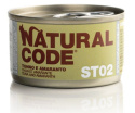 Natural Code - ST02 - TUŃCZYK I AMARANTUS - Zestaw 12 x 85g