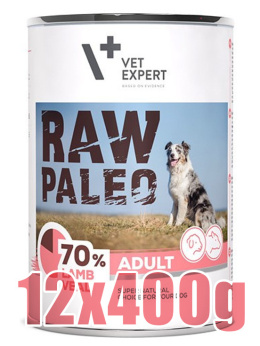 Raw Paleo - Adult - JAGNIĘCINA I CIELĘCINA - Zestaw 12x400g