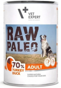 Raw Paleo - Adult - INDYK I KACZKA - Zestaw 12x400g