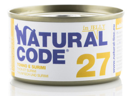 Natural Code - 27 - TUŃCZYK I SURIMI W GALARETCE - 85g