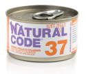 Natural Code - 37 - TUŃCZYK, KURCZAK I KAŁAMARNICA W GALARETCE - Zestaw 12 x 85g