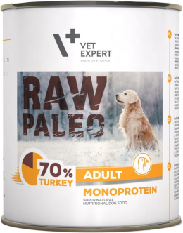 Raw Paleo - Adult - Monoproteinowa - INDYK - Zestaw 24x800g