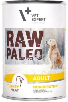 Raw Paleo - Adult - Monoproteinowa - INDYK - Zestaw 12x400g