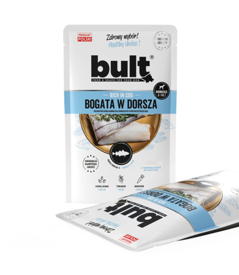 Bult - Mokra karma mielonka z DORSZEM - 500g