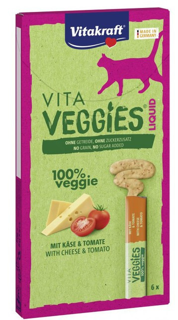 Vitakraft - Przysmak Ser i Pomidory - VitaVeggies - 6 x 15g